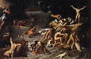 Agostino Carracci Flood oil painting artist